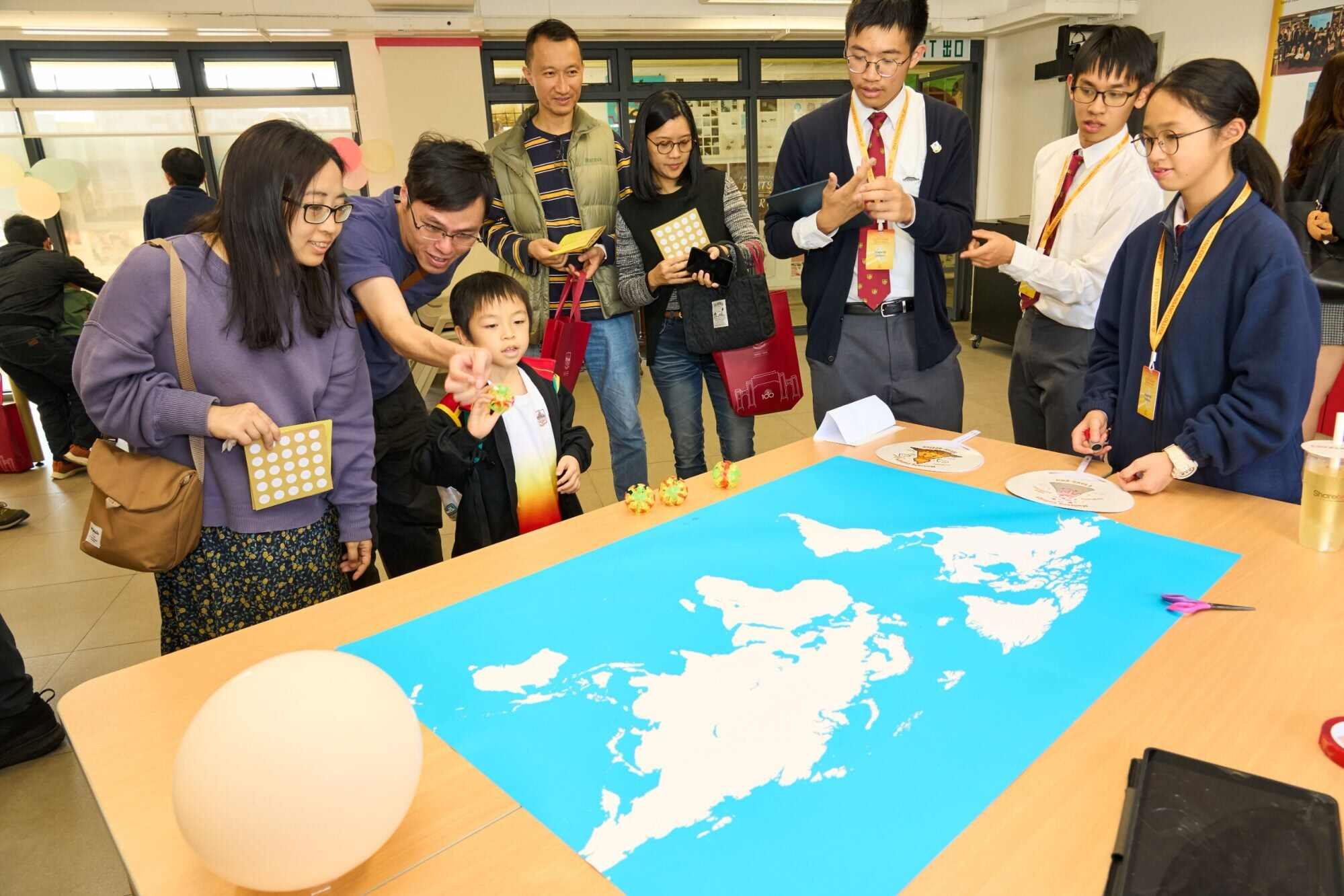 There were many exhibits on display at Munsang College’s Centenary Open Days. Photo: Handout