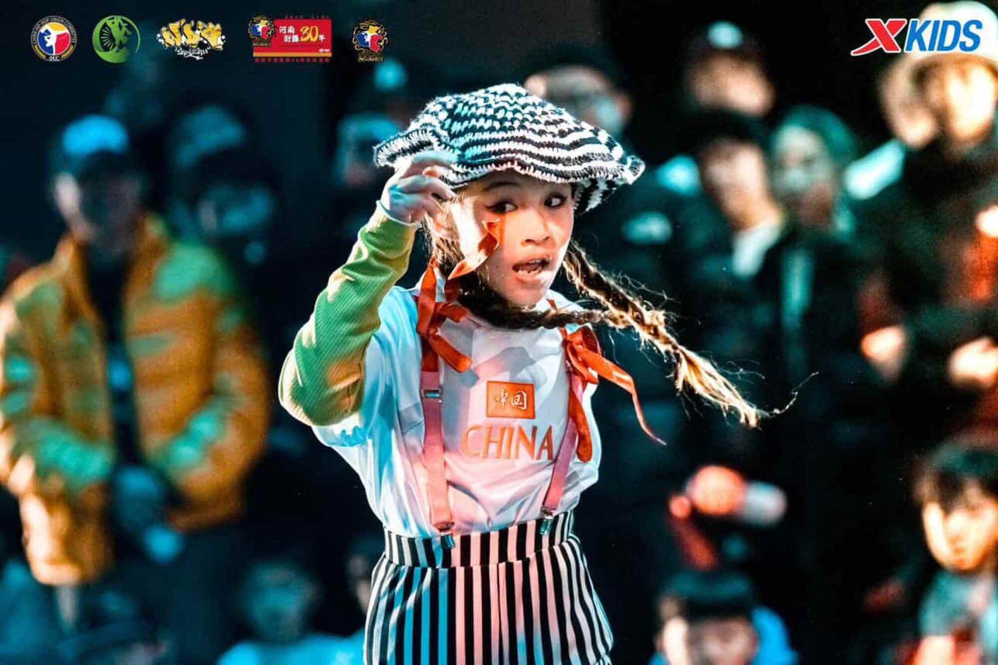 Gaga Khu Yue-ching at BDS World Youth Street Dance Competition. Photo: Handout