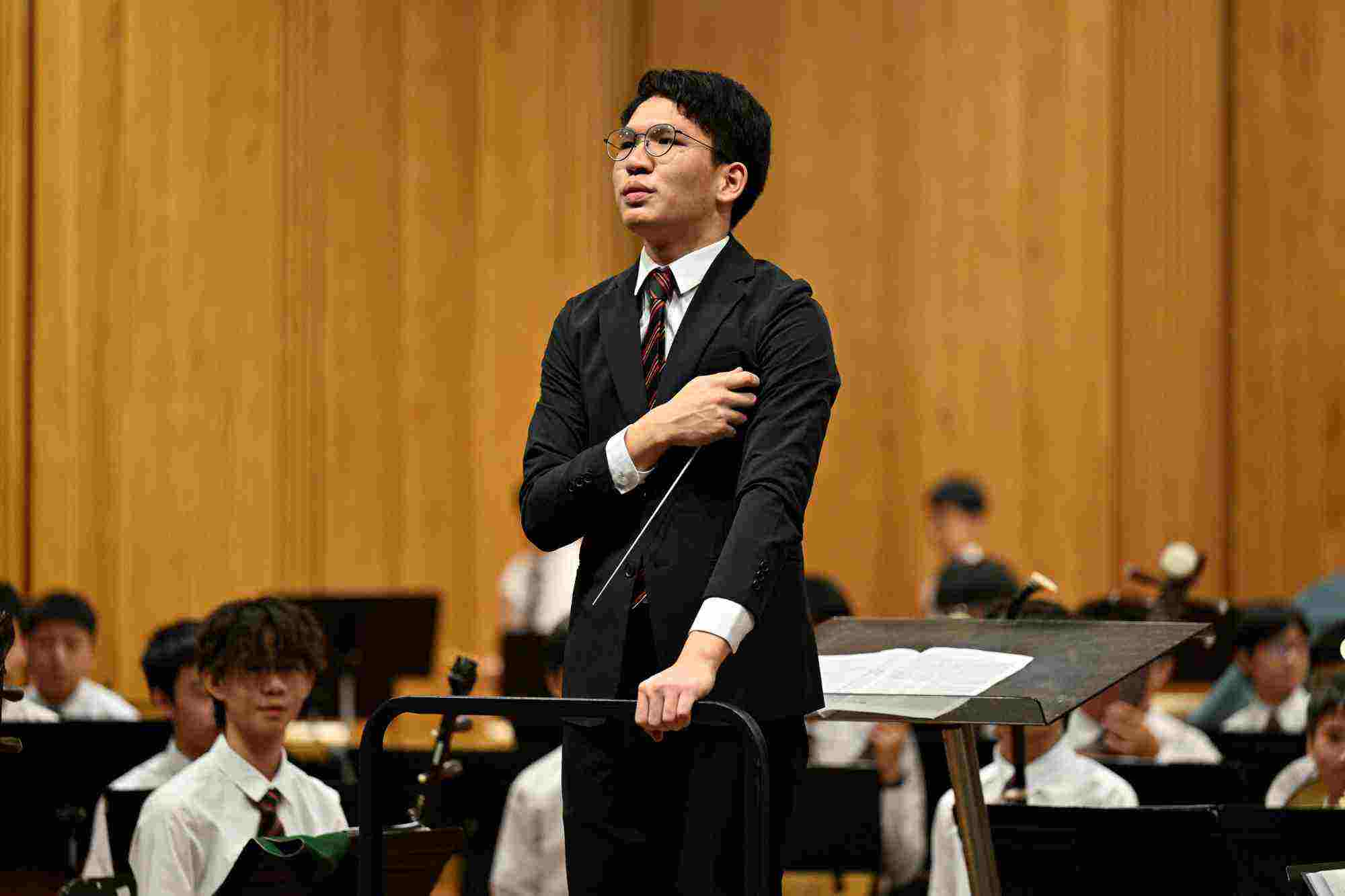 Boris Lau hopes to continue using the power of music in his future career. Photo: Handout