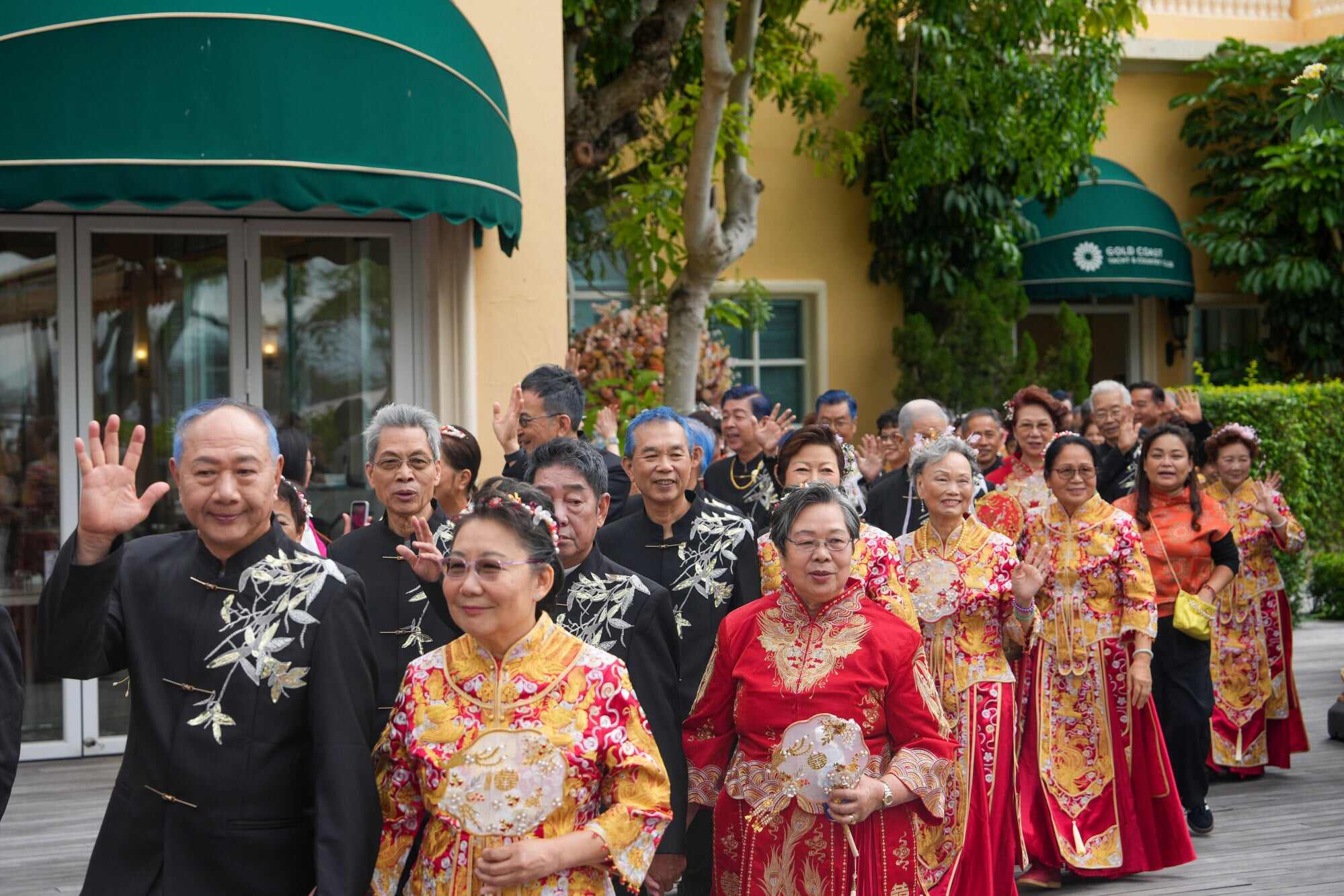 Couples reminisced about the early days of their romance while creating new memories together in the heartfelt photo shoot. Photo: Sam Tsang