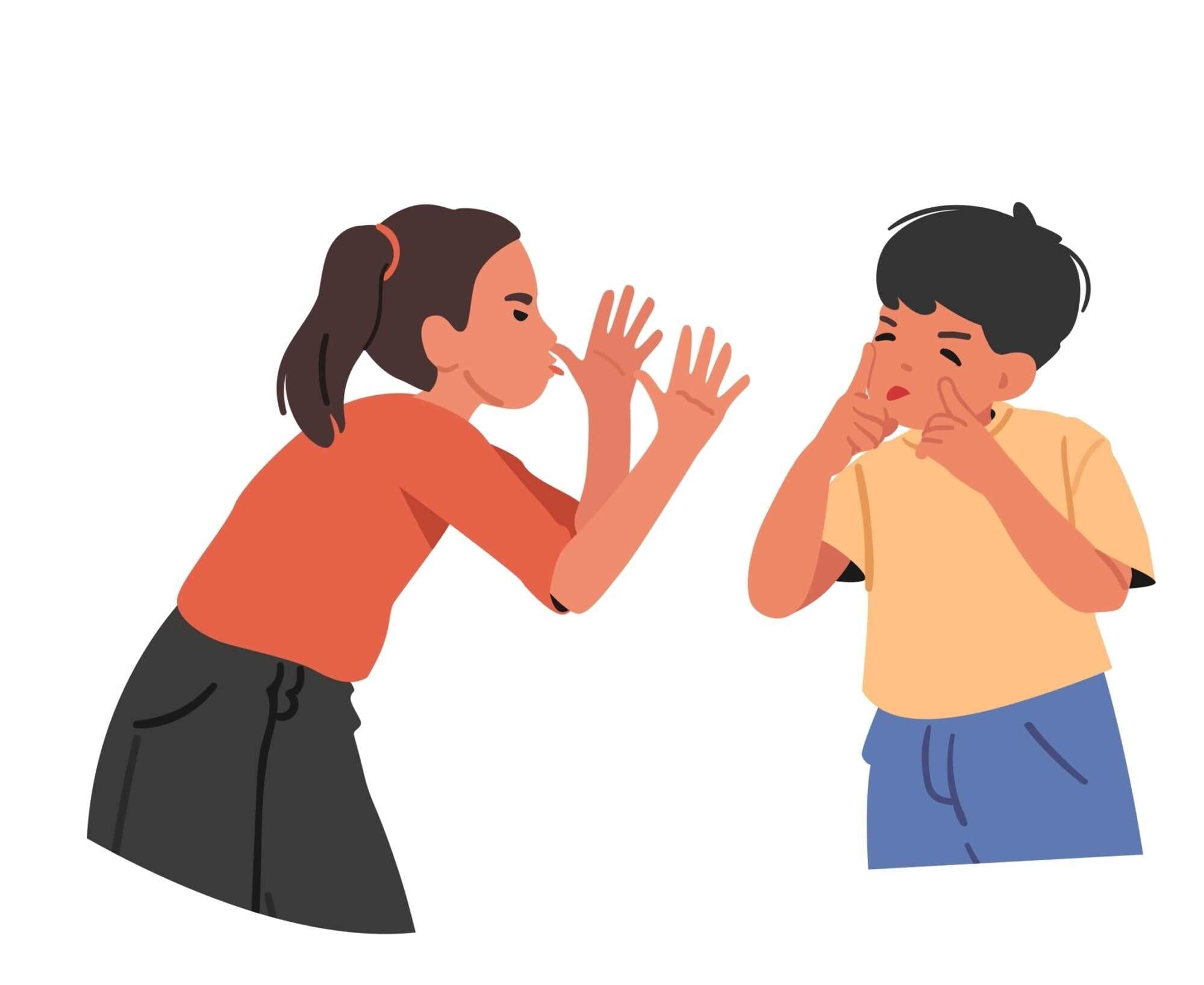 I only turned around for a moment, but my siblings were immediately up to more tomfoolery. Photo: Shutterstock