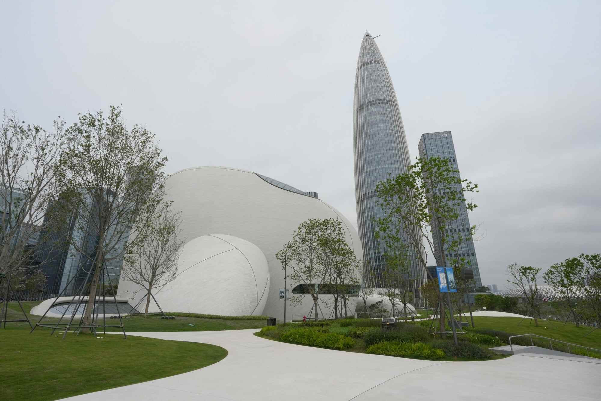 Shenzhen Bay Culture Square in Shenzhen, China. The cultural complex is located in the Houhai area of Nanshan District. Photo: Sun Yeung