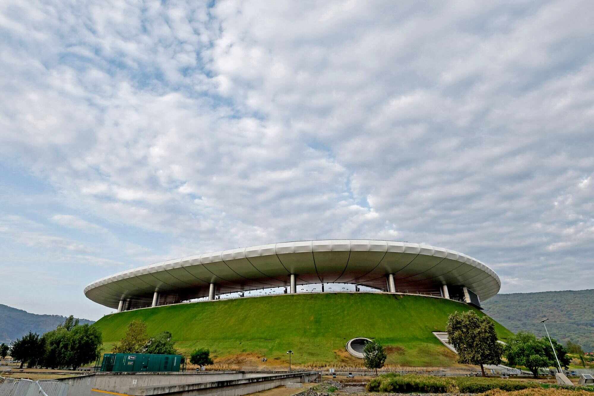 View of Akron Stadium, in Zapopan, Jalisco state, Mexico. The venue will be renamed Guadalajara Stadium during the 2026 World Cup. Photo: AFP