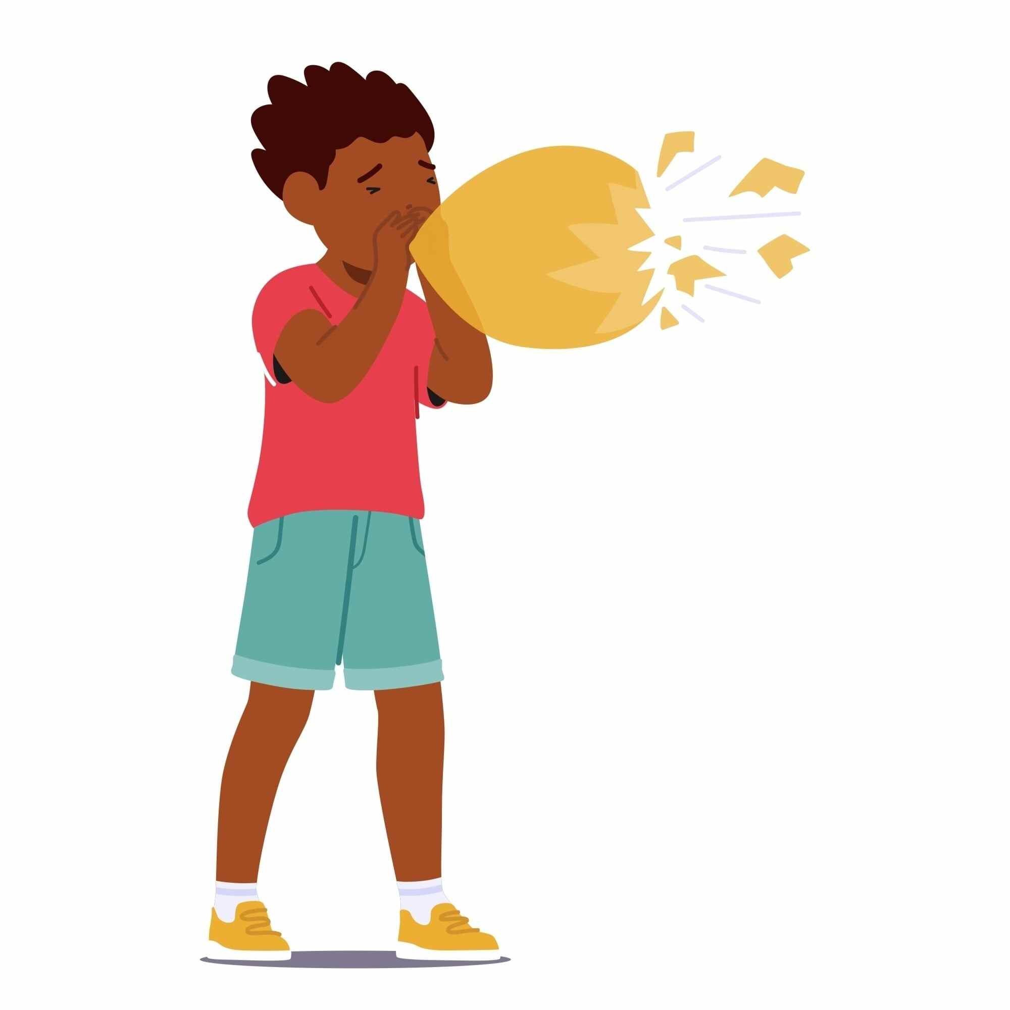 Careful! Too much air will pop a balloon – just as too much stress will wear you down. Photo: Shutterstock