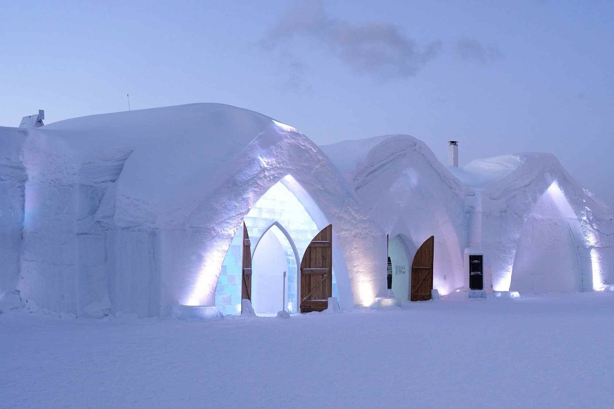 Have you ever considered becoming an ice hotel architect? Photo: Shutterstock