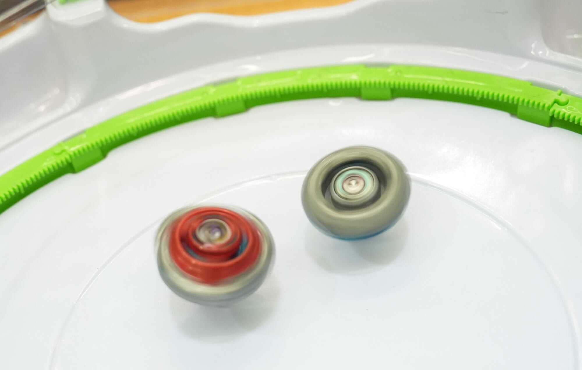 In recent months, Beyblade battles have become a regular sight during school breaktime. Photo: Sun Yeung