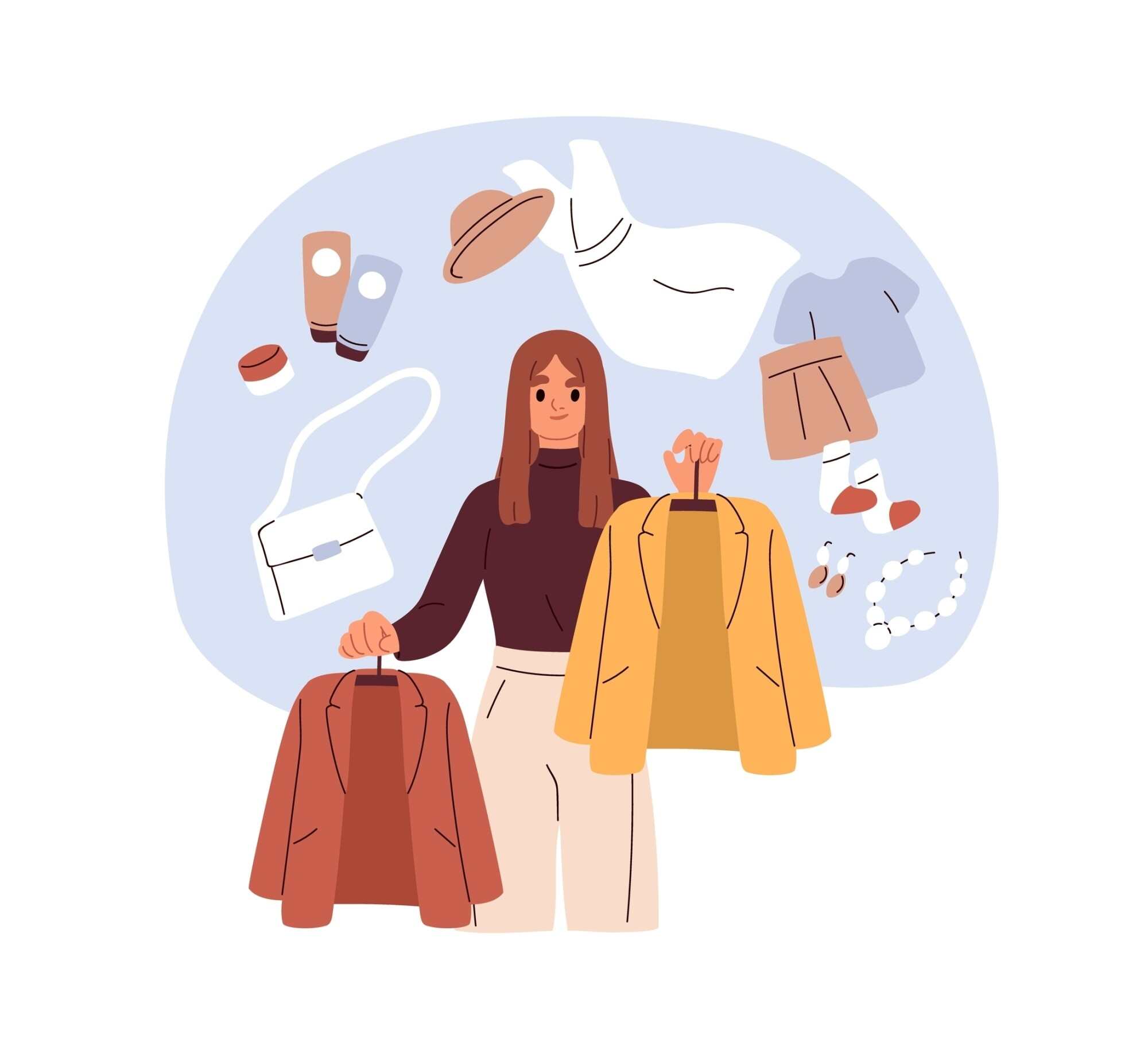 If you’re nervous about trying a new style, start small and pair a bold accessory with a look you’re already comfortable with. Photo: Shutterstock