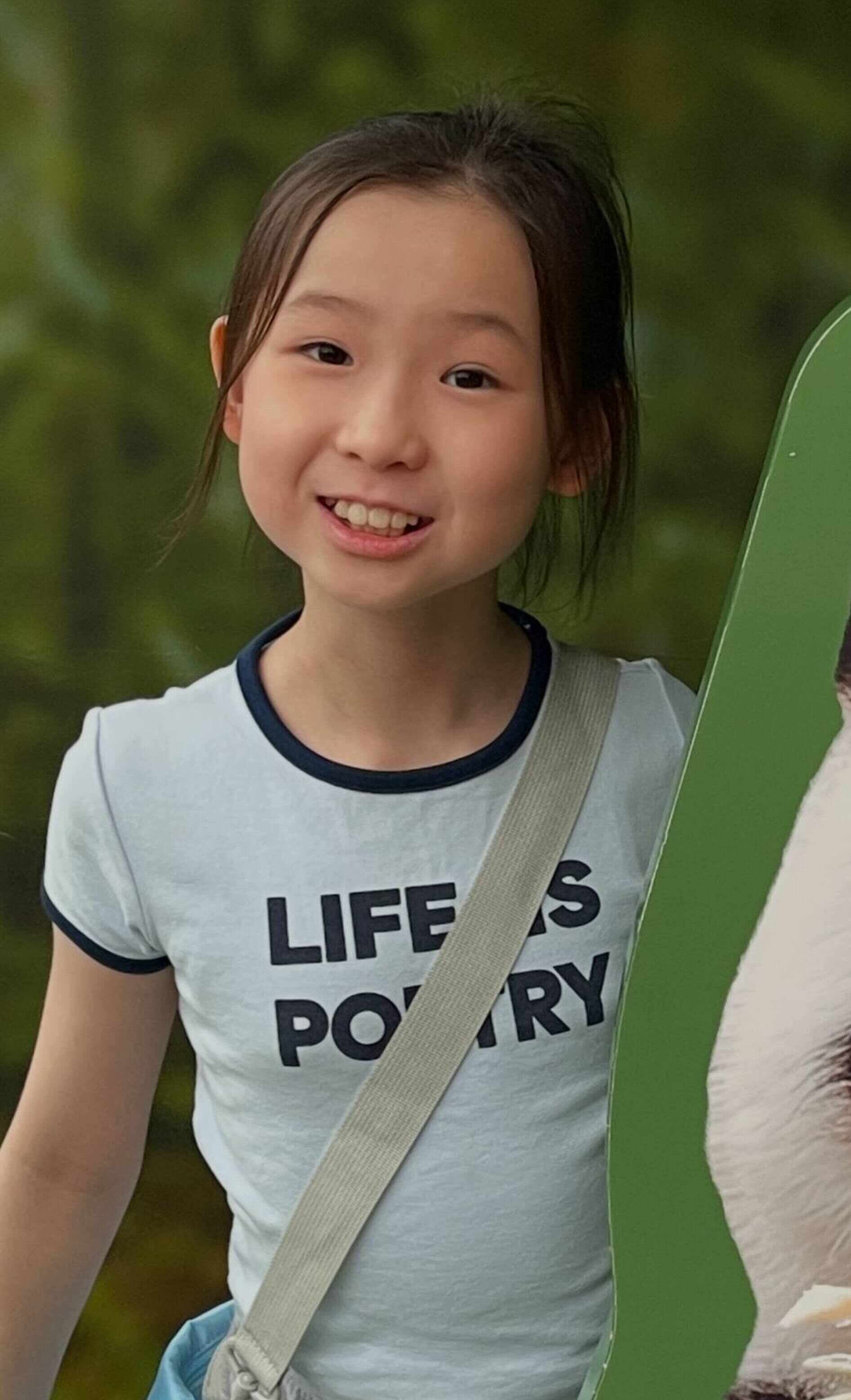 Jasmine Chuk Tsz Lam’s story highlights the importance of nature, even tiny areas like gardens. Photo: Handout