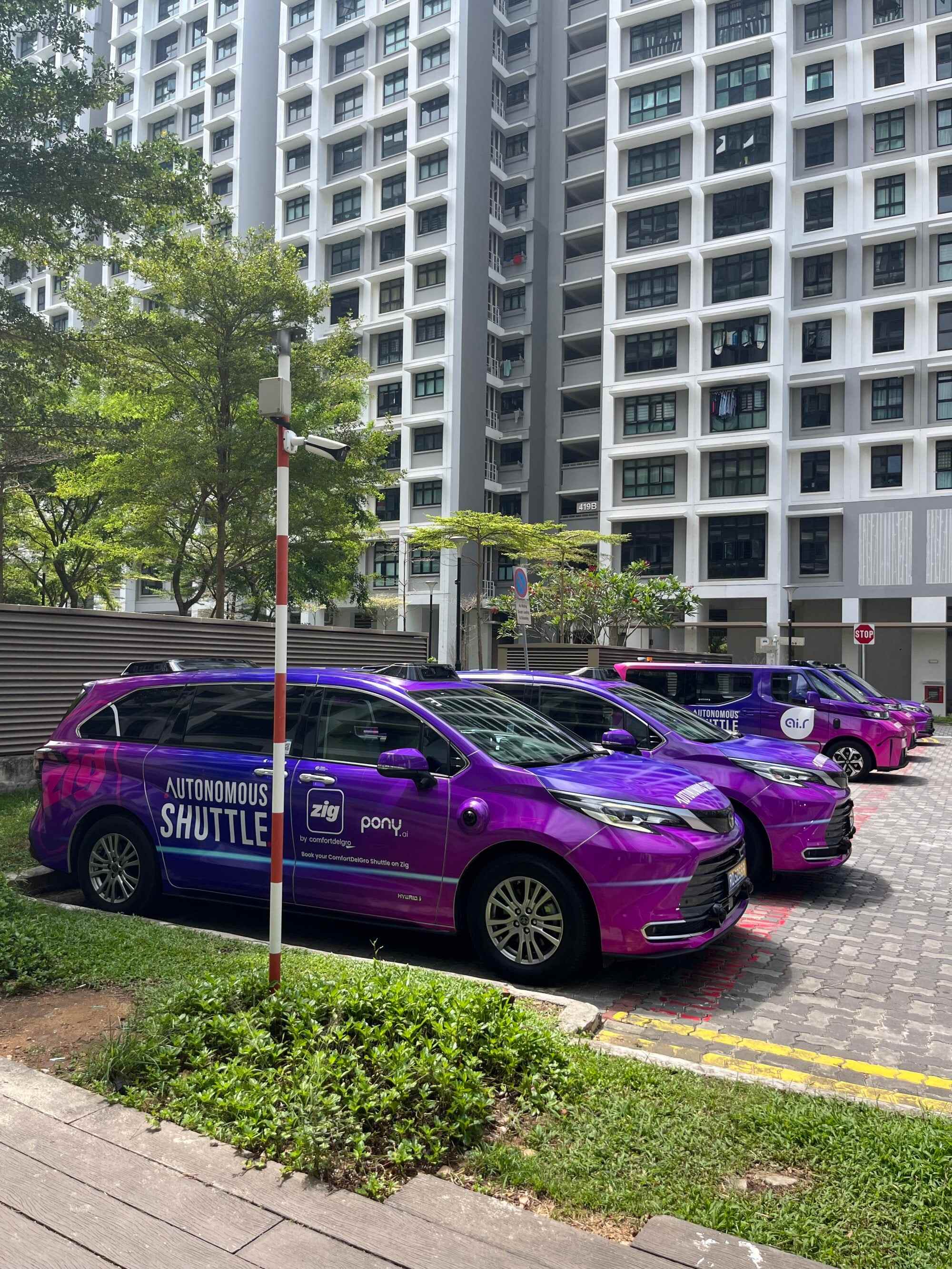One student would like to ban self-driving cars due to their potential to cause accidents and hurt employment options for human drivers. Photo: Jean Lau