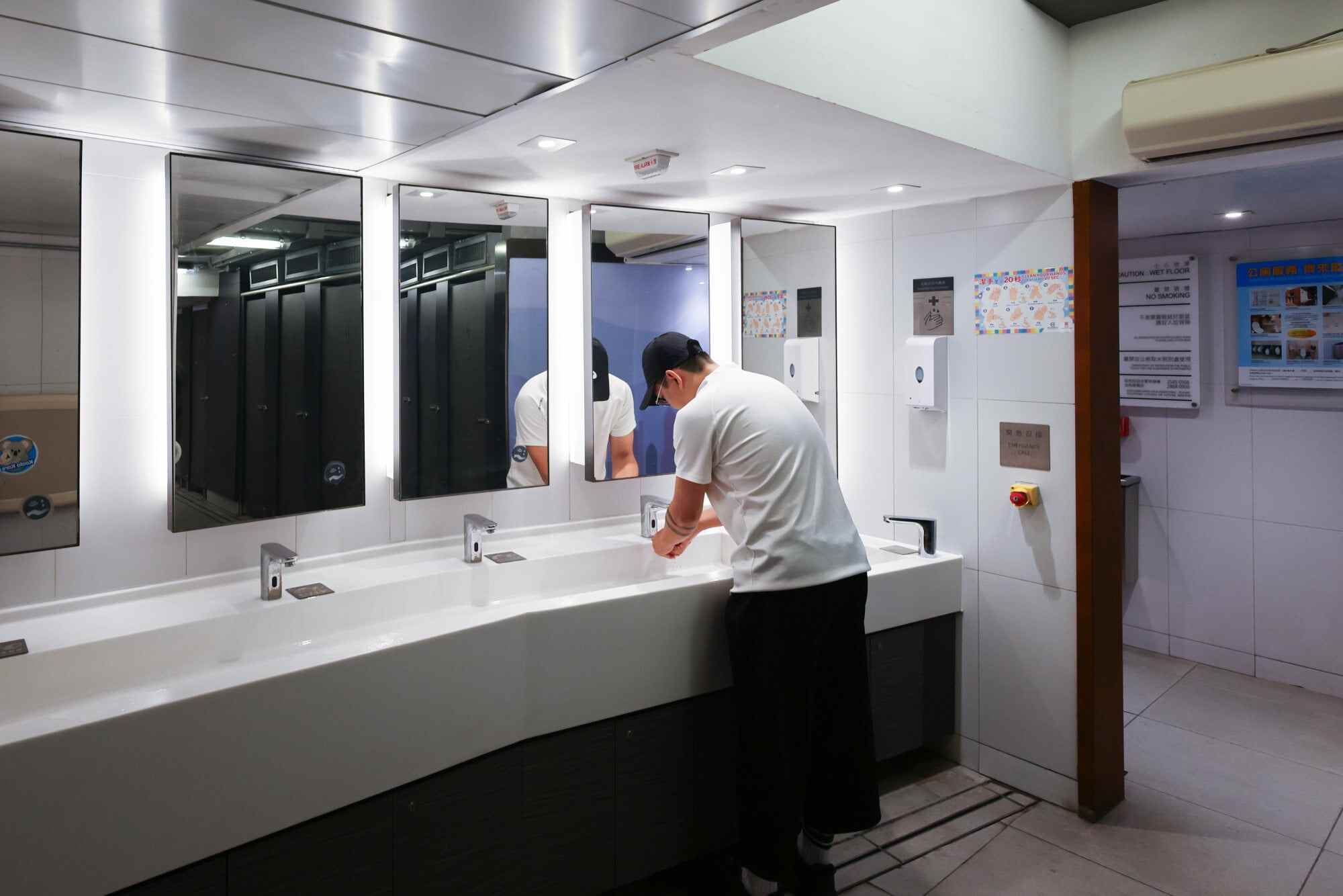 The association said the cleanest public toilet in the city in 2025 was the one in Lan Kwai Fong. Photo: Dickson Lee