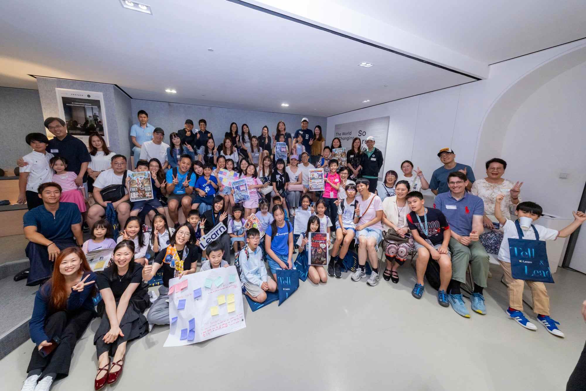 Parents shared their concerns and learned how online games can affect their children psychologically at the workshop. Photo: Jonathan Wong