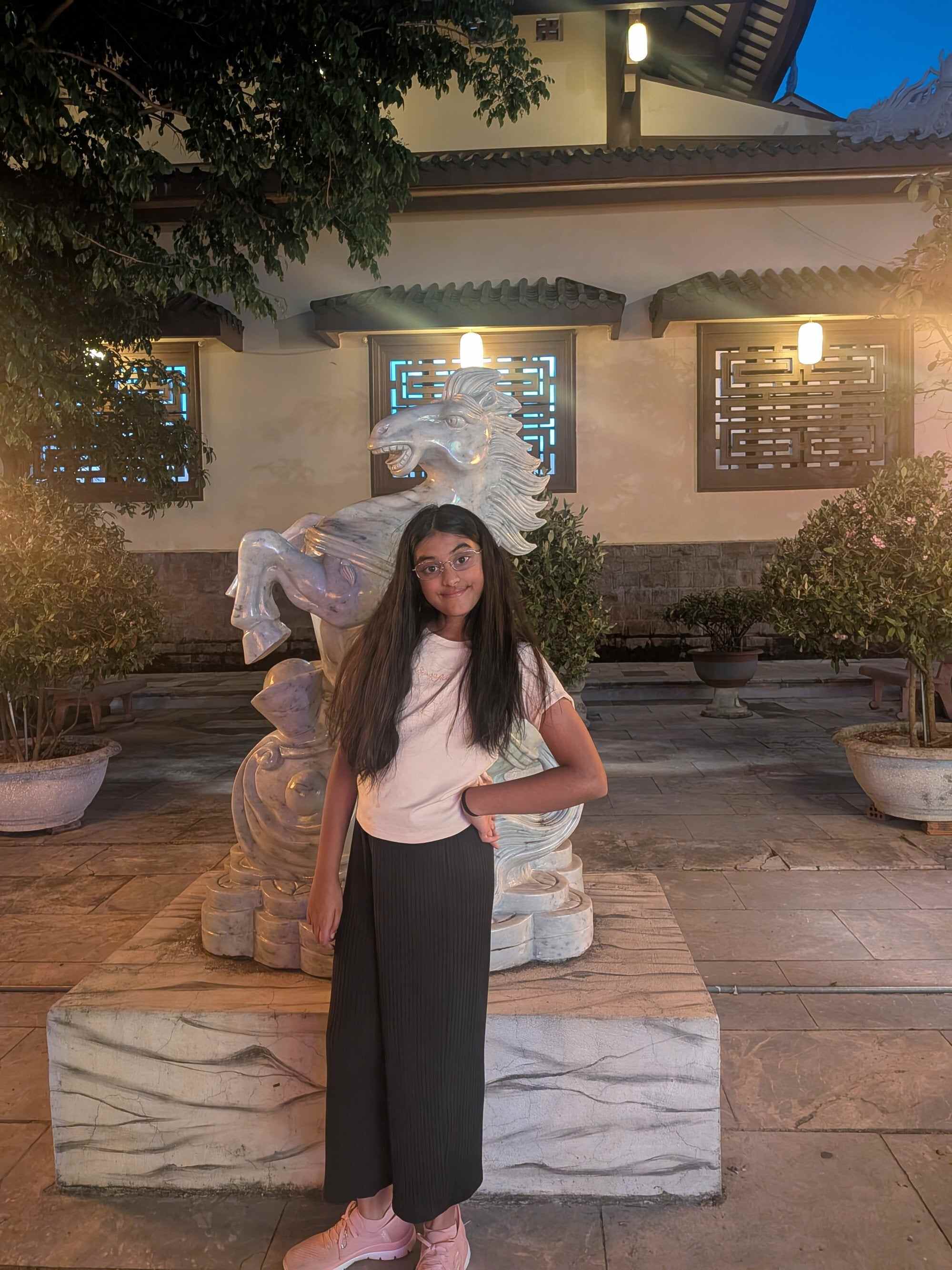 Keerthana Karthik is a student at King George V School. Photo: Handout