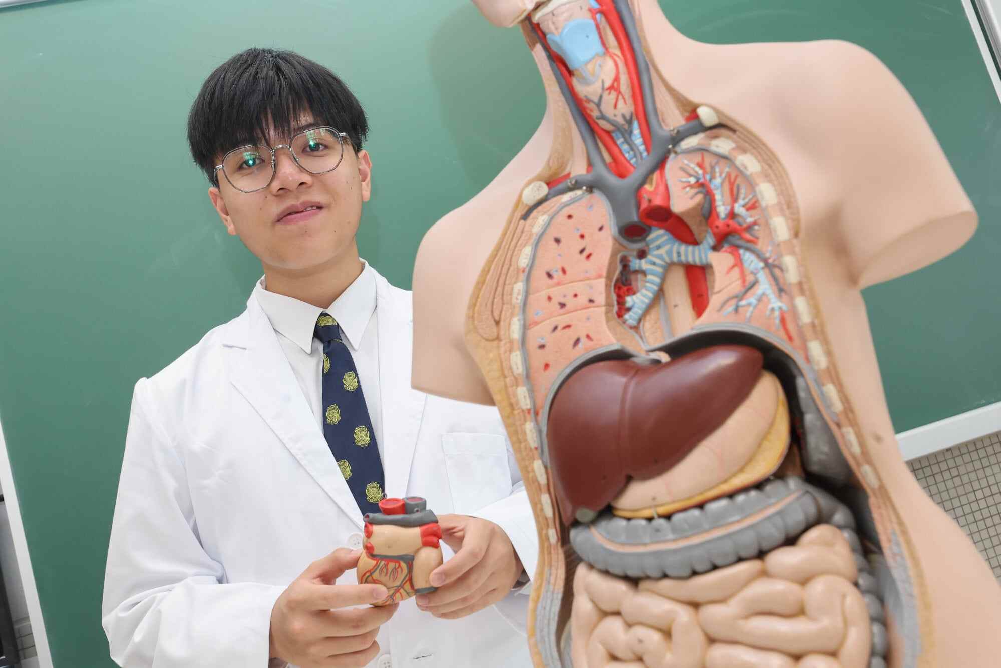 Joe Lai hopes to research ageing and life sciences. Photo: Edmond So