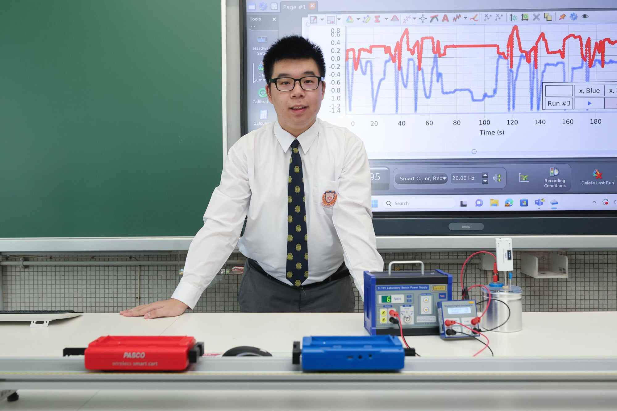 Louis Fong is passionate about the intersection of physics and medicine. Photo: Edmond So