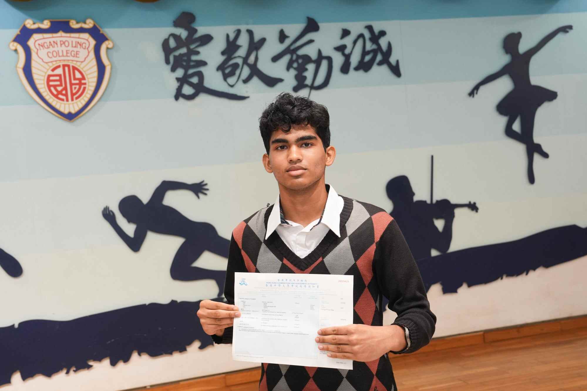 Naina Marikar Hasan Abdul Qadir from Po Leung Kuk Ngan Po Ling College. Photo: Elson Li
