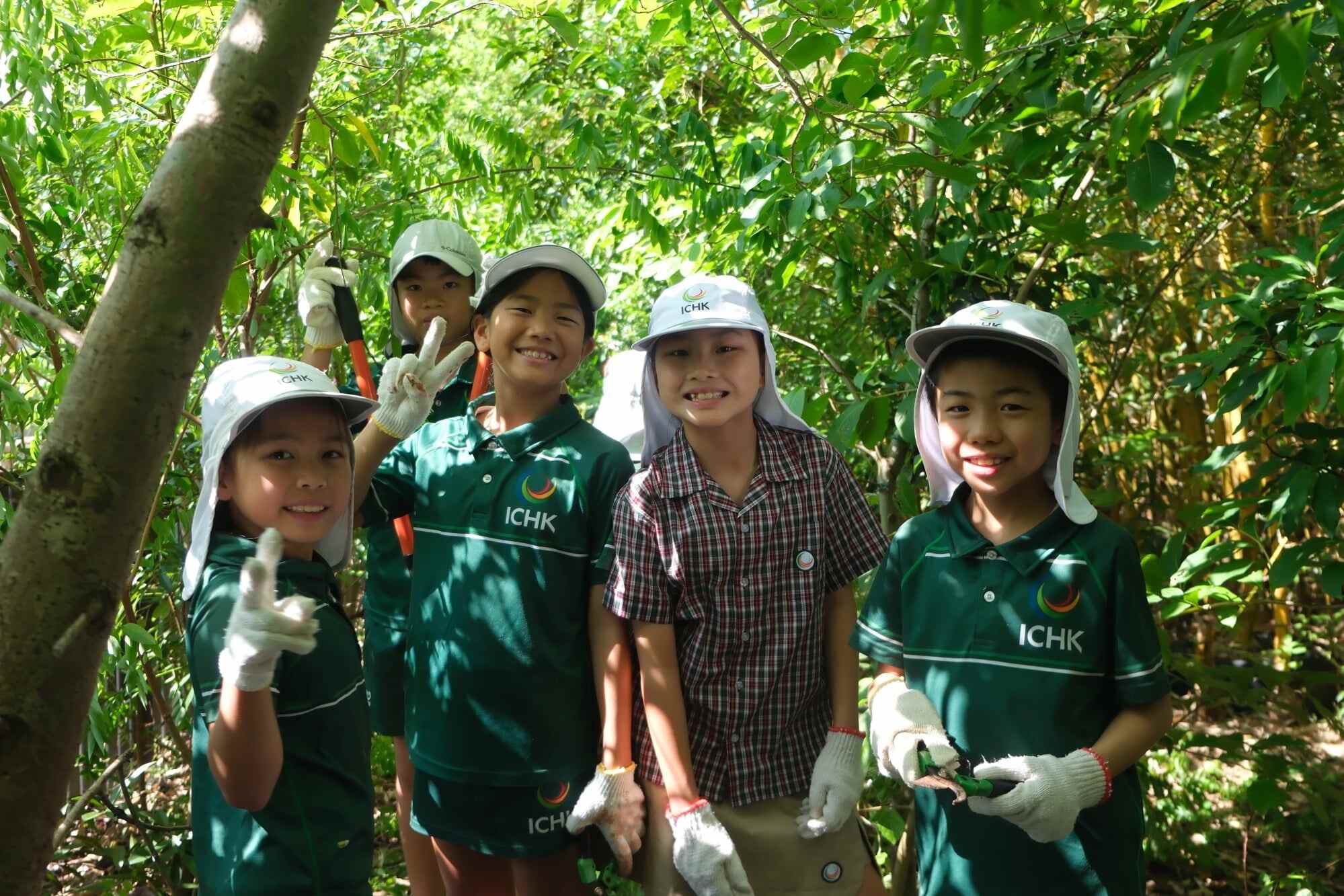Outdoor play is key at ICHK Hong Lok Yuen (Kindergarten & Primary). Photo: Handout