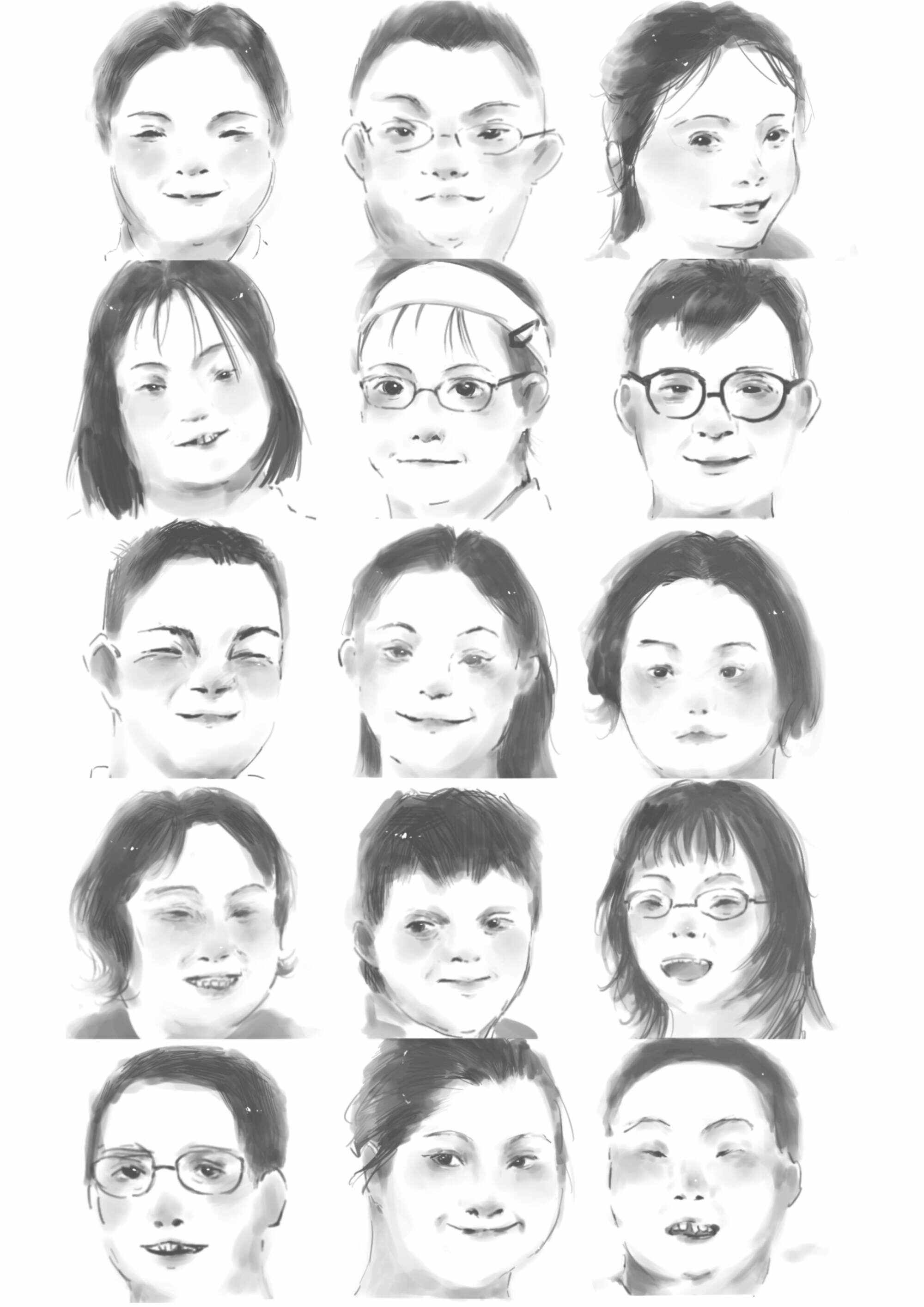 “Smiles of Down Syndrome” by Avia Chiu Yat-sum. Photo: Handout
