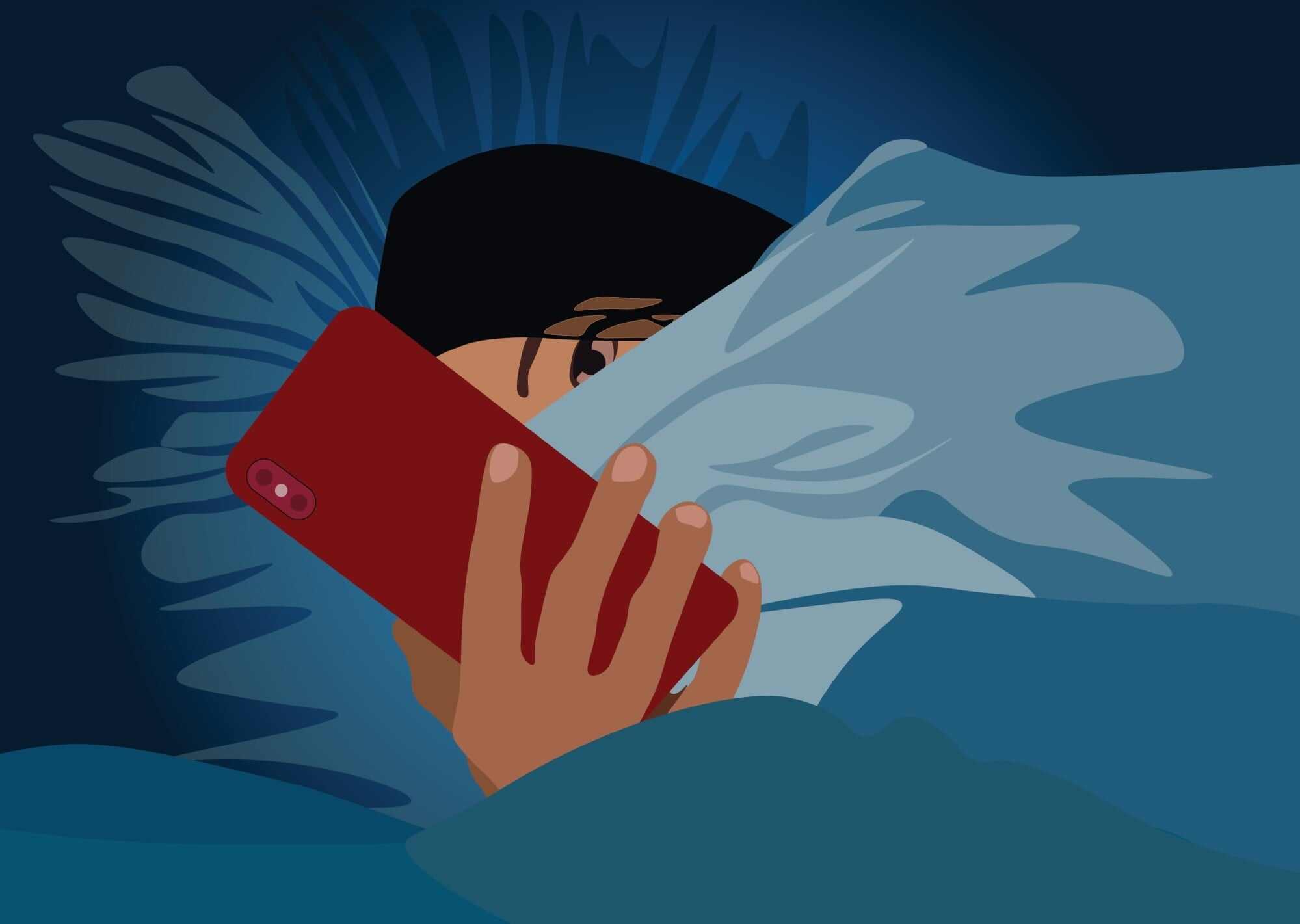 A habit one reader would like to break is “revenge bedtime procrastination”, taking time back at night to do things you missed out on during the day, like mindless scrolling on your phone. Photo: Shutterstock