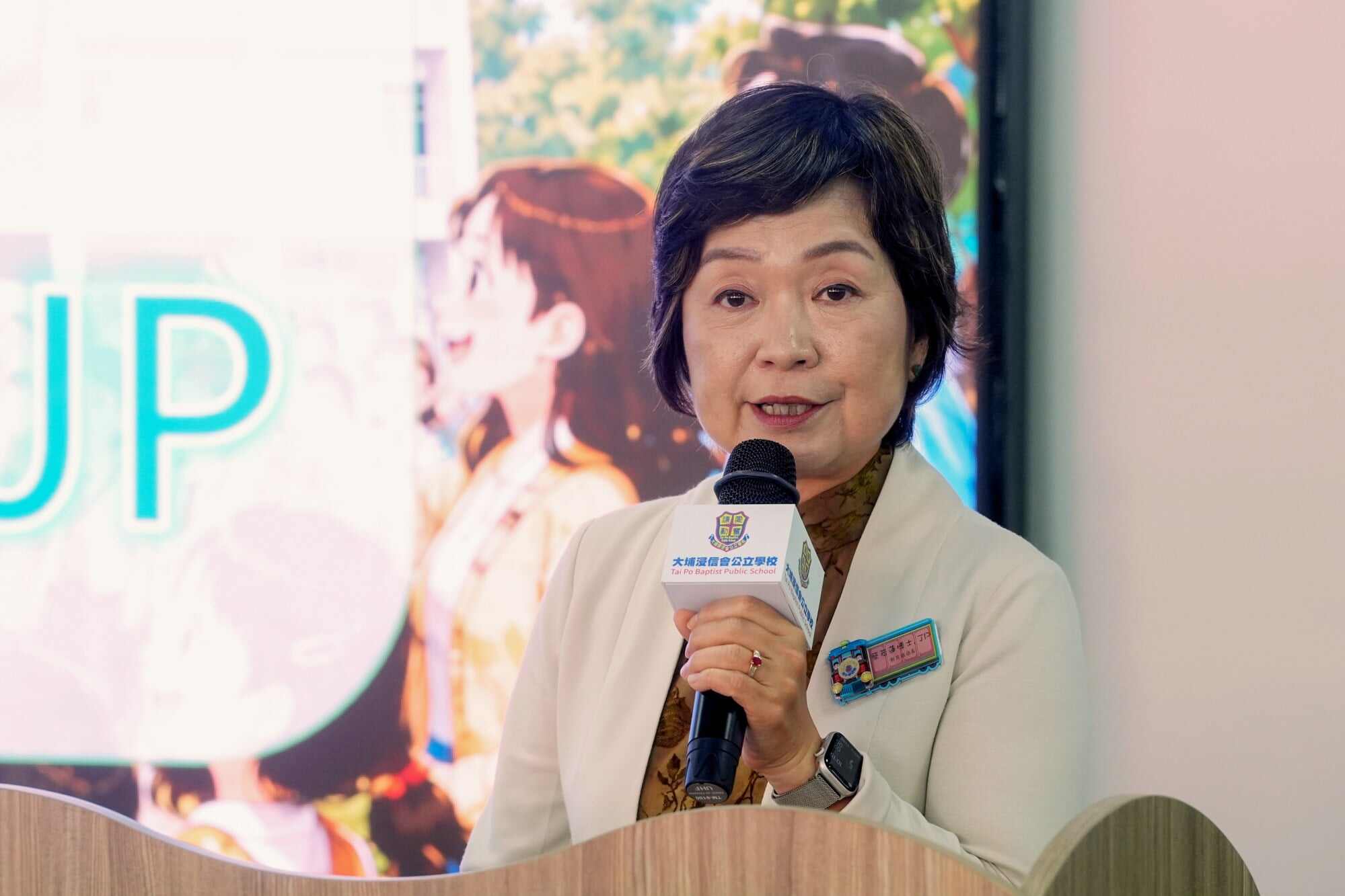 Secretary for Education Christine Choi said on an RTHK programme last month that the textbook subsidy for low-income families was enough. Photo: Elson Li