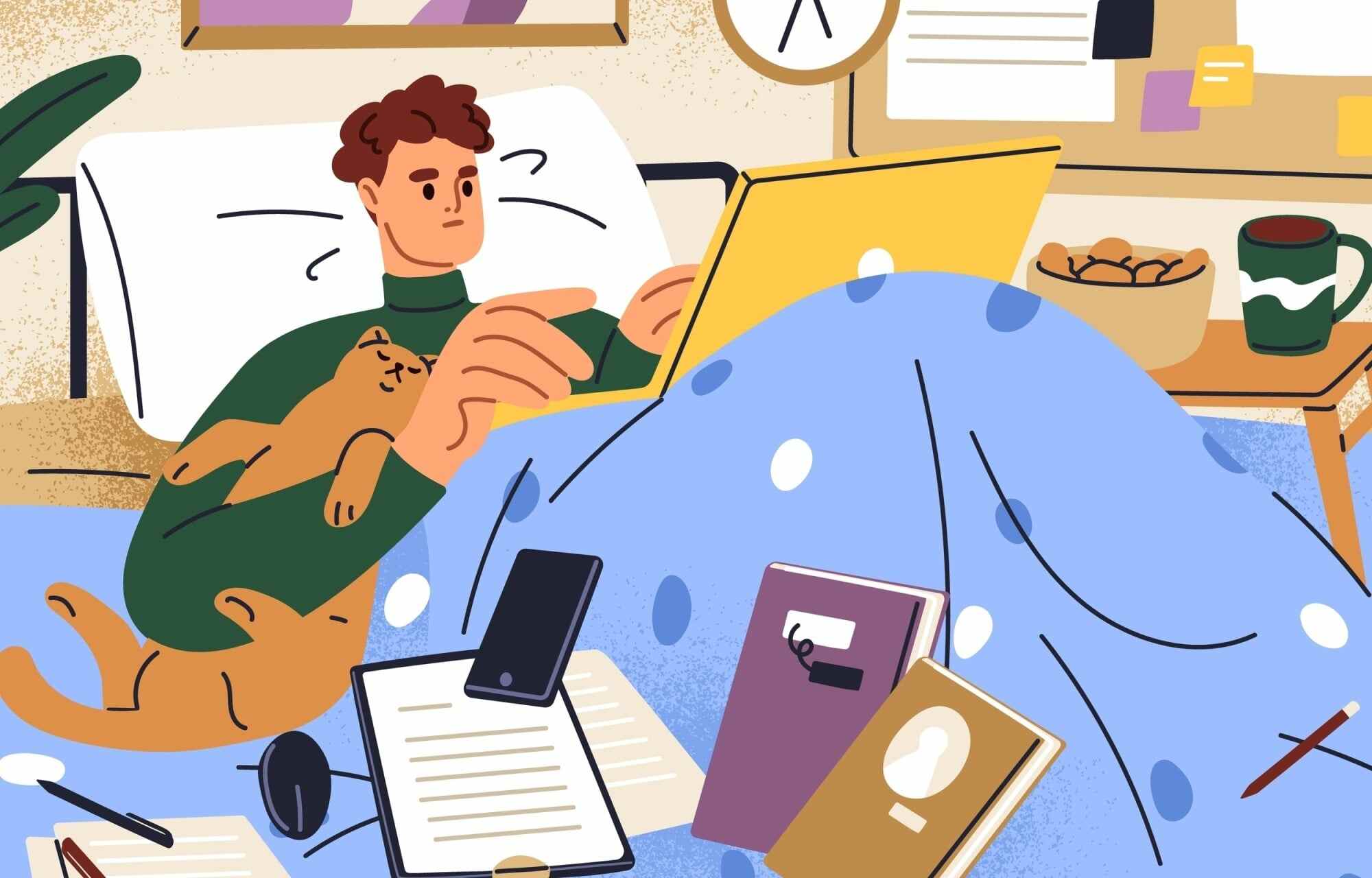 Welcome to writer’s block. It’s frustrating, stressful and can honestly make you want to close your laptop and scroll your phone for three hours. Photo: Shutterstock