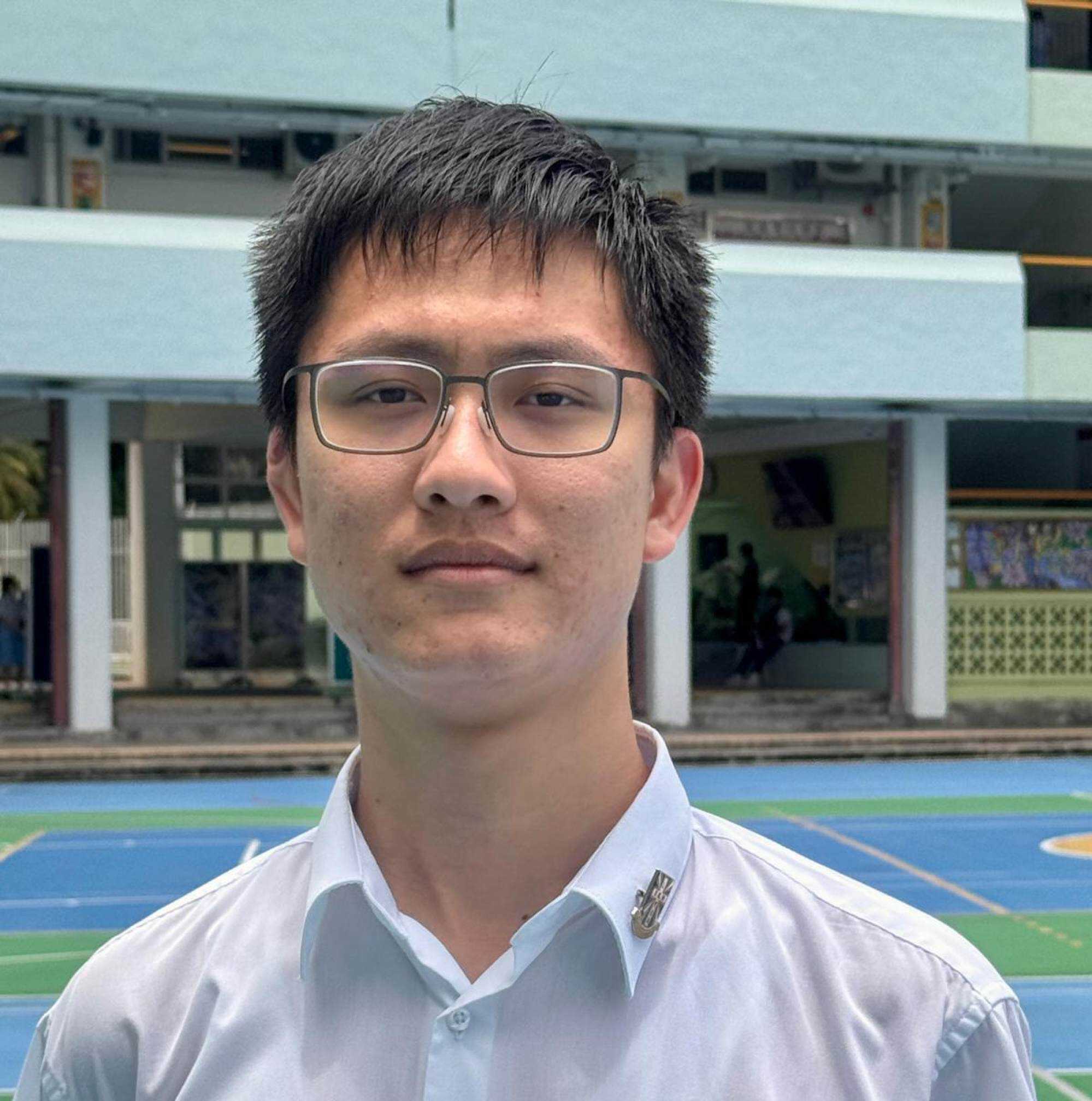 Bonny Liu from SKH Leung Kwai Yee Secondary School ponders life lessons from art. Photo: Handout