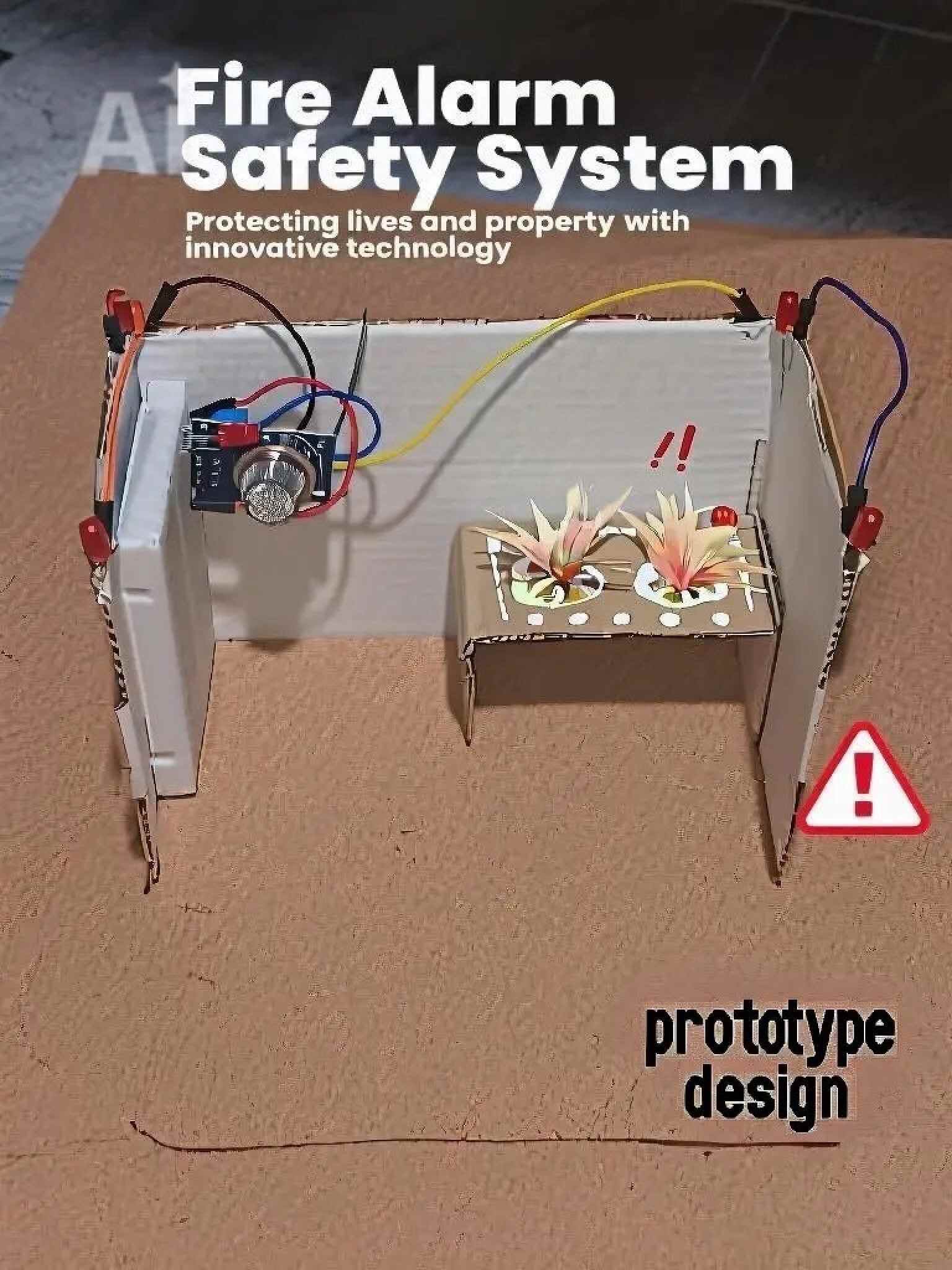The prototype design for Eldsafe 360. Photo: Handout